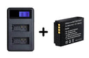LP-E12 Camera Battery Replacement + Twin Charger For Canon EOS M50 , M2 , EOS M100, 100D TP - Tavice