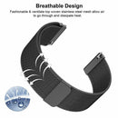 Magnetic Milanese Stainless Watch Wrist Band Strap For Fitbit Versa 2 Lite Smart - Battery Mate