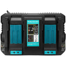 Makita 18V DC18RD Compatible Rapid Charger | Dual Port Lithium-Ion Battery Charger - Tavice