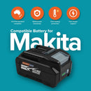Makita Compatible 40V 191B26 - 6 Li - ion 4Ah XGT Battery 4000mAh 40V BL4040 Li - ion Battery - Tavice