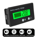 Meter LCD Car Lead-acid Monitor Voltmeter Battery Tester Capacity Indicator Bike - Tavice