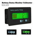 Meter LCD Car Lead-acid Monitor Voltmeter Battery Tester Capacity Indicator Bike - Tavice