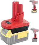 Milwaukee M12 12V Battery Adapter to Dewalt or Milwaukee 18V Battery - Tavice
