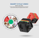 Mini Hd Night Vision Surveillance Camera Sports Supports Tf Card Dodger Blue - Tavice