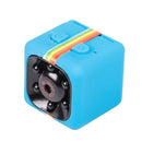 Mini Hd Night Vision Surveillance Camera Sports Supports Tf Card Dodger Blue - Tavice