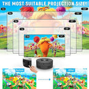 Mini Mobile Projector LED HD Home Cinema Portable LCD Projector VH - Tavice