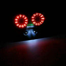 Motorcycle Led Rear Tail Light Brake Indicator Light Number Plate 12V Red T7 - Tavice