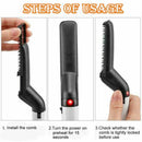 Multifunctional Hair Comb Beard Straightener - Tavice