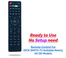 New Dick Smith TV remote Control LCD DSE Multiple Model GE Numbers - Tavice