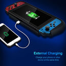 Nintendo Switch Battery Case and Power Bank – 10000mAh (Black) - Tavice