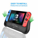Nintendo Switch Battery Case and Power Bank – 10000mAh (Black) - Tavice