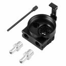 Oil Catch Can Breather Universal Baffled Diesel Reservoir Tank Petrol Filter Kit - Tavice