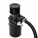 Oil Catch Can Breather Universal Baffled Diesel Reservoir Tank Petrol Filter Kit - Tavice