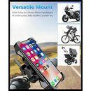Phone Holder 360° Bike Handlebar Mount Rotation for Motorcycle Bicycle MTB Pram - Tavice
