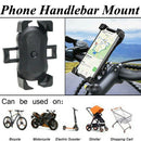 Phone Holder 360° Bike Handlebar Mount Rotation for Motorcycle Bicycle MTB Pram - Tavice