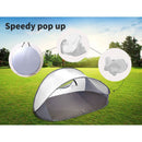 Pop Up Tent Camping Beach Tents 4 Person Portable Hiking Shade Shelter - Tavice