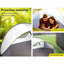 Pop Up Tent Camping Beach Tents 4 Person Portable Hiking Shade Shelter - Tavice