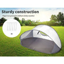 Pop Up Tent Camping Beach Tents 4 Person Portable Hiking Shade Shelter - Tavice