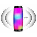 Portable Bluetooth Speaker with Music Light Speaker & Radio (Blue) - Tavice
