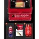 Portable Butane Gas Heater Camping Camp Tent Outdoor Hiking Camper Survival - Tavice