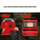 Portable Butane Gas Heater Camping Camp Tent Outdoor Hiking Camper Survival - Tavice