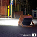 Portable Led Work Solar Light IP66 with Stepless Brightness Job Site Battery Rec - Battery Mate
