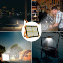 Portable Led Work Solar Light IP66 with Stepless Brightness Job Site Battery Rec - Battery Mate
