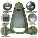Portable Pop Up Outdoor Camping Shower Tent Toilet Privacy Change Room - Tavice