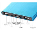 Portable Power Bank with Dual USB Battery Charger For iPhone Mobile Oppo Laptops - Battery Mate