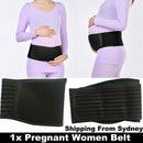 Pregnancy Belly Band Breathable Adjustable Maternity Belt Back Pelvic Support - Tavice