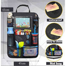Premium Car Seat Back Organiser Multi Pocket Storage Bag Organizer Holder Travel - Tavice