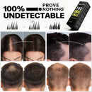 PROVE NOTHING Hair Fibres (28g) Instantly Fuller, Thicker Look Windproof & Sweatproof | Women and Men | Designed in Australia (BLACK) - Battery Mate