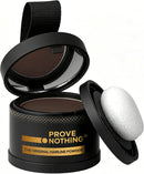 Prove Nothing Hairline Powder Root Touch - Up Designed in Australia, Gray Coverage, Bald Spot Concealer, Thinning Hair Fill - In Powder, Sweat & Water Resistant, 24 - Hour Wear for Women & Men (Dark Brown) - Tavice
