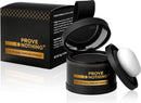 PROVE NOTHING Hairline Powder Root Touch - Up Designed in Australia, Gray Coverage, Bald Spot Concealer, Thinning Hair Fill - In Powder, Sweat & Water Resistant, 24 - Hour Wear for Women & Men (Black) - Tavice
