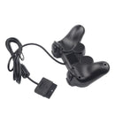 PS2 PlayStation 2 Compatible Wired Controller Dual Vibration Console Joypad - Tavice