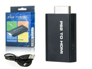 PS2 to HDMI Video Converter Composite AV to HDMI For PlayStation 2 HD Adapter - Tavice