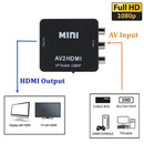 RCA To HDMI AV2HDMI AV To HDMI 1080P RCA Composite CVBS AV To HDMI Video Audio Converter - Tavice