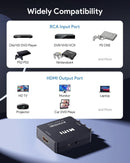 RCA To HDMI AV2HDMI AV To HDMI 1080P RCA Composite CVBS AV To HDMI Video Audio Converter - Tavice