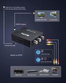 RCA To HDMI AV2HDMI AV To HDMI 1080P RCA Composite CVBS AV To HDMI Video Audio Converter - Tavice