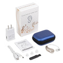 Rechargeable Digital Hearing Aid Behind The Ear | Sound Amplifier Invisible | Noise Reduction Chip - Tavice