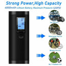 Rechargeable Electric Air Compressor Car Bicycle Inflator Tire Pump Portable - Tavice