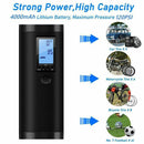 Rechargeable Electric Air Compressor Car Bicycle Inflator Tire Pump Portable - Battery Mate