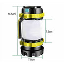 Rechargeable LED Camping Lantern Outdoor Tent Light Lamp & Power for Phone - Tavice