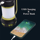 Rechargeable LED Camping Lantern Outdoor Tent Light Lamp & Power for Phone - Tavice