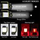Rechargeable LED Camping Lantern Outdoor Tent Light Lamp & Power for Phone - Tavice
