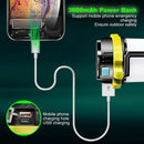 Rechargeable LED Camping Lantern Outdoor Tent Light Lamp & Power for Phone - Tavice