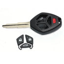 Remote Key Shell Case 4 Button fits Mitsubishi 380 2005 2006 2007 2008 Uncut - Tavice