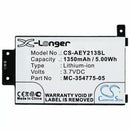Replacement Battery 58 - 000049 MC - 354775 - 05 for Amazon Kindle Paperwhite 2nd Gen 6" DP75SDI & Amazon Kindle Touch 6" 2013, Paperwhite 6th 7th Generation - Battery Mate