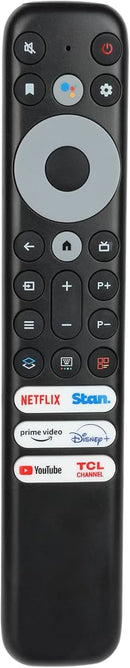 Replacement Remote Control for TCL 4K & 8K Smart TVs – RC902V FAR1/FMR2 Compatible (No Voice Function) - Tavice