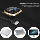 Replacement USB Charging Charger Cable Dock for Fitbit Versa 3/Sense Smartwatch - Tavice
